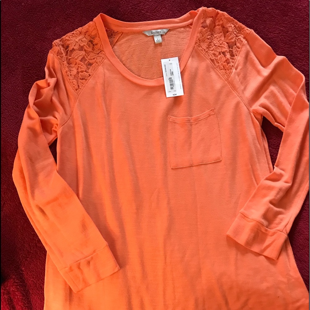 Tangerine shirt
